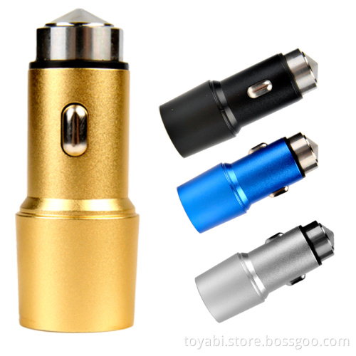 Newest 2 port 5V2.1A promotional gifts customized logo USB Car Charger for iphone 7 samsung android portable charger car charger